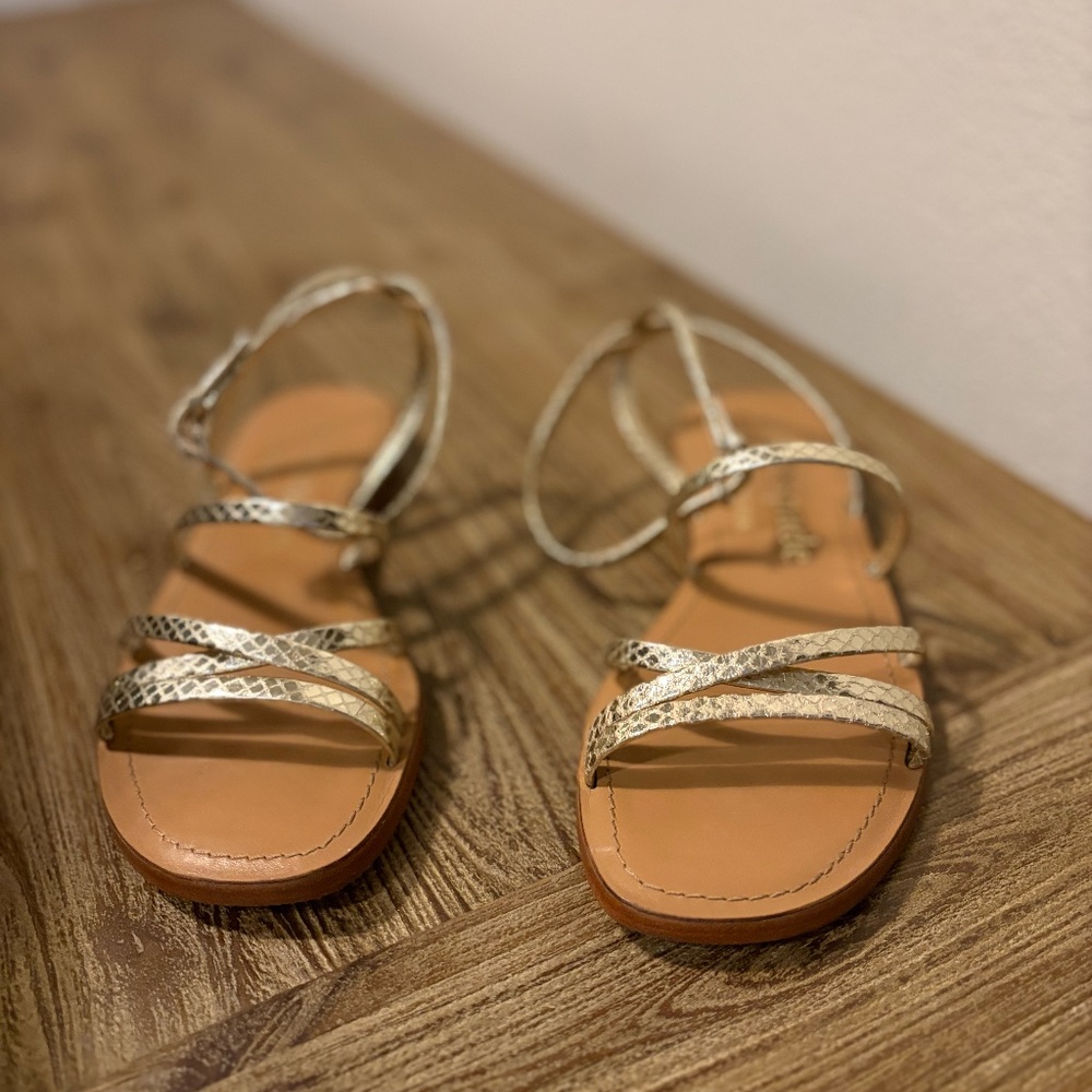 Kate Spade Gold sandals
